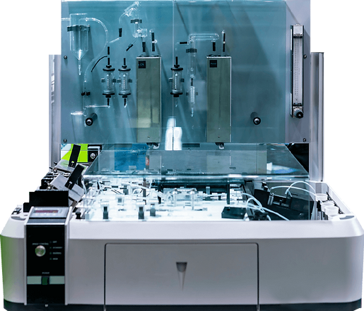 An embedded electronic device for testing medical product