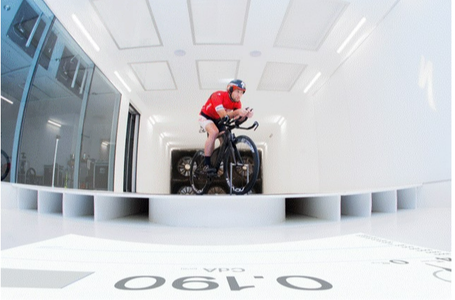 Specialized Biycle Components uses NI LabVIEW software for Data Acquisition in a wind tunnel.