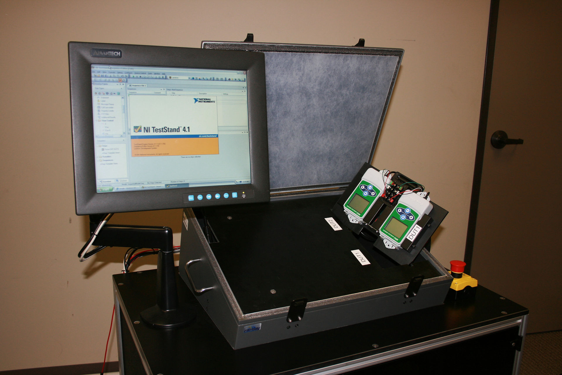 Irrigation control panel test