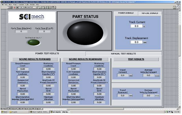 LabVIEW user interface