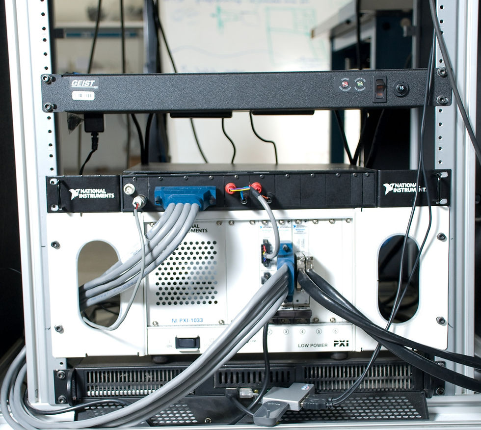 NI PXI data acquisition platform.