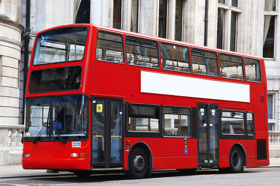 Double-Decker Bus Retrofitted with B320 Hybrid System