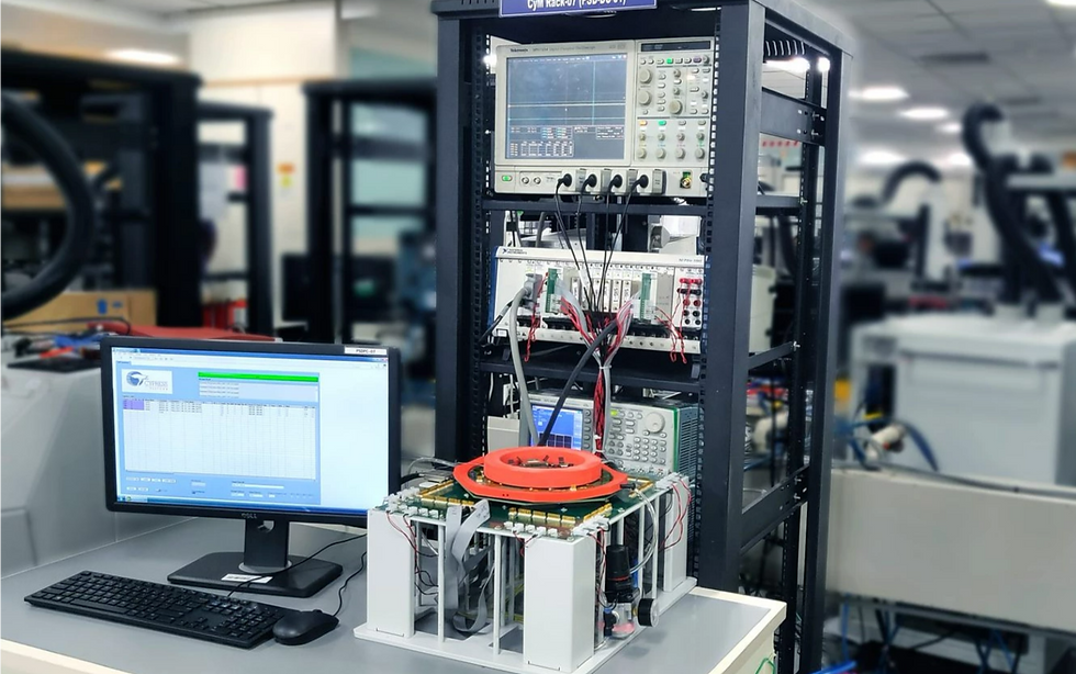The Four-Site Automated Characterization Setup at Cypress Bangalore