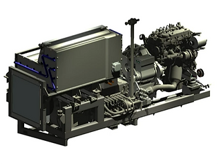 Schematic of Hybrid Powertrain