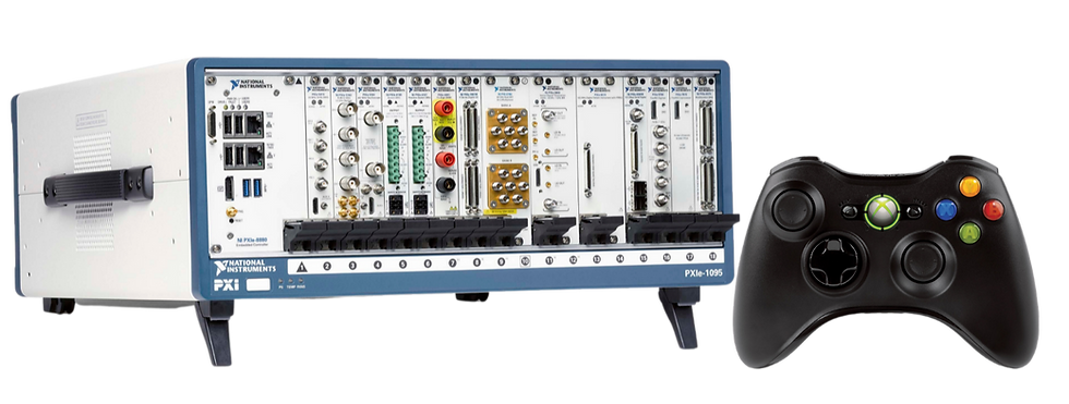 NI LabVIEW, PXI & Xbox Controller
