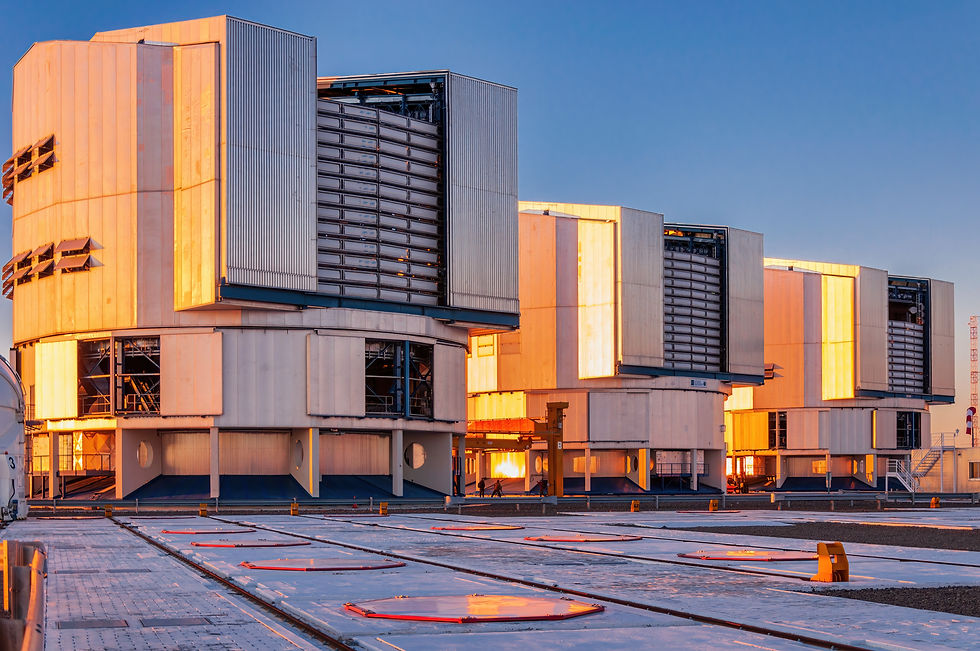 The Very Large Telescope (VLT) is currently operated by the European Southern Observatory in Cerro Paranal, Chile.