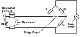 Three-wire RTD