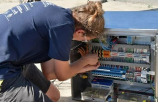 Rocket relay cabinet - cRIO