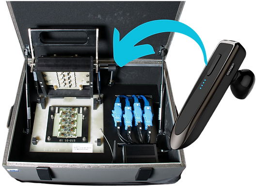 Bed of Nails PCBA Test of Bluetooth Earpiece
