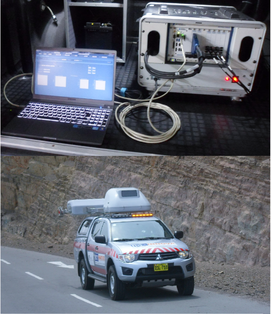 Road Inspections supported using LabVIEW software and PXI hardware.