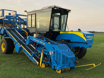 Smart Turf Harvesting Machine Boosts Productivity and Reduces Cost