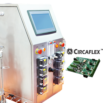 3-liter bioreactor featuring a Circaflex embedded control system